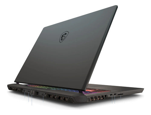 Laptop Msi Vector 17 Hx Ai A2xw, 17  Ultra 9 275hx 5070 Ti Negro