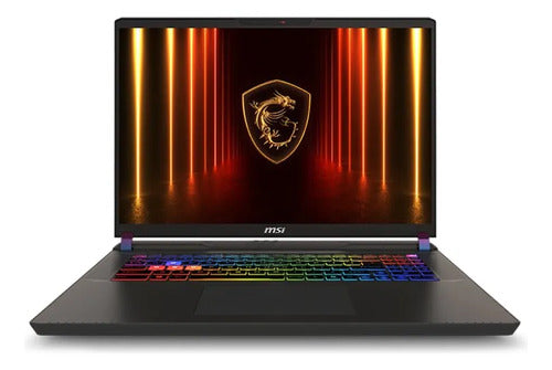 Laptop Msi Vector 17 Hx Ai A2xw, 17  Ultra 9 275hx 5070 Ti Negro