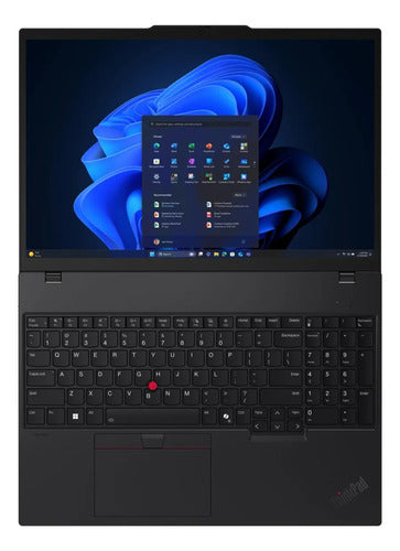 Laptop Lenovo Thinkpad T16 G4, Wuxga Ultra 7 255u 32gb 1tb Negro