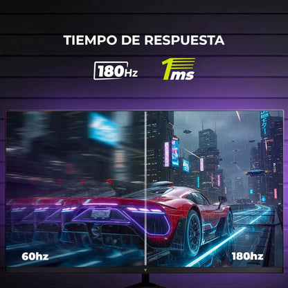 Monitor Yeyian Gaming Elysium 27 Pulgadas, 180hz, Fhd 1920x1080 , Fast Ips,1ms, Freesync, Hdr, Vesa 100 * 100, Hdmi 1.2