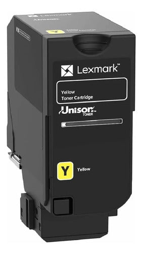 Cartucho Para Lexmark 71c80y0 Amarillo