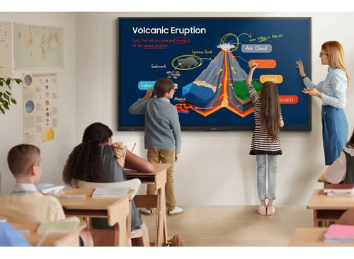 Pantalla Samsung 75  Interactiva Waf 40 Multi Touch Android