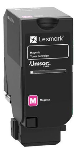 Cartucho Para Lexmark 71c80m0 Magenta Original