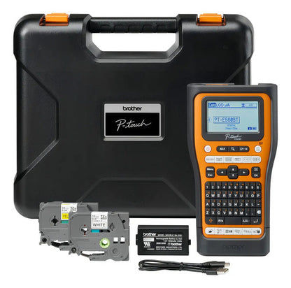 Rotuladora Brother Electrónica Bluetooth Pt-e560btvp Naranja Naranja
