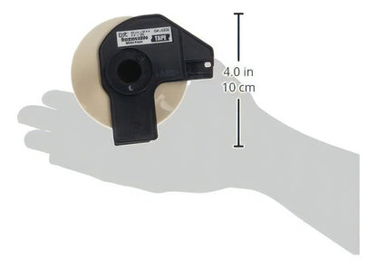 Cinta Etiquetadora Brother Dk4205 Continua Removible Blanca Blanco