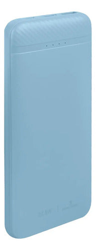 Cargador Portátil Perfect Choice Power Bank Pc-241102 10.000 Celeste