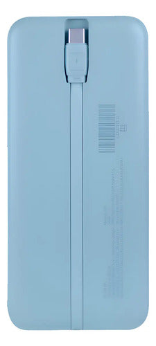 Cargador Portátil Perfect Choice Power Bank Pc-241102 10.000 Celeste