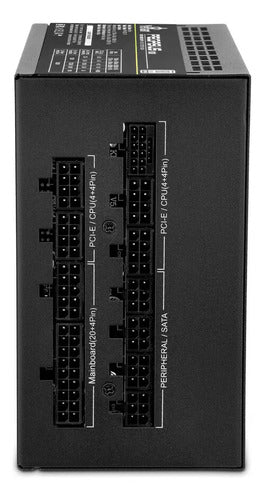 Fuente De Poder Yeyian Pegasus 1000w 80 Plus Platinum Atx Negro
