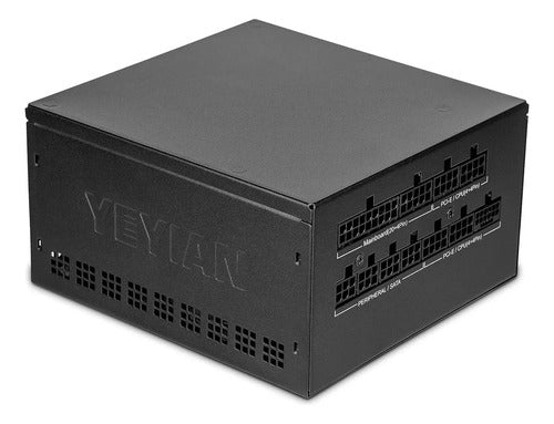 Fuente De Poder Yeyian Pegasus 1000w 80 Plus Platinum Atx Negro