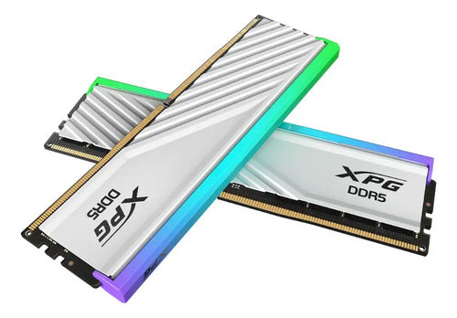 Memoria Ram 8gb 5600 Mhz Ddr5 Xpg Lancer Blade Rgb Blanco