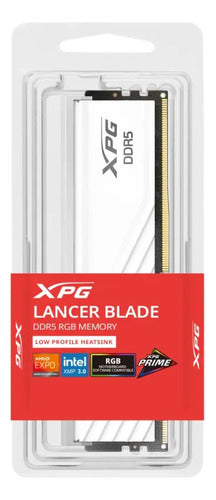Memoria Ram 8gb 5600 Mhz Ddr5 Xpg Lancer Blade Rgb Blanco