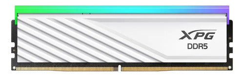 Memoria Ram 8gb 5600 Mhz Ddr5 Xpg Lancer Blade Rgb Blanco