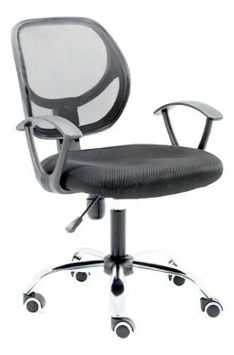 Silla Nextep Giratoria Altura Ajustable Negro Oficina Negro