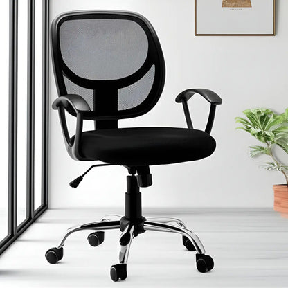 Silla Nextep Giratoria Altura Ajustable Negro Oficina Negro