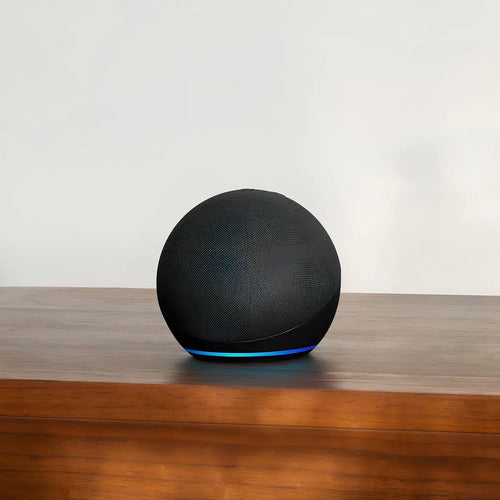 Amazon Dot Echo Dot 5th Gen Con Asistente Virtual Alexa Color Negro 127/220v