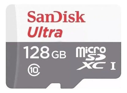 Tarjeta De Memoria Sandisk Sdsquns-128g-gn6ta Ultra Con Adaptador Sd 128gb