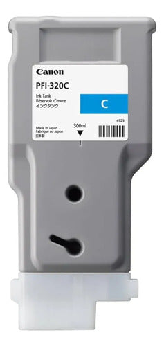 Tinta Canon Pfi320c 300ml Color Cian 2891c001aa /v Cian