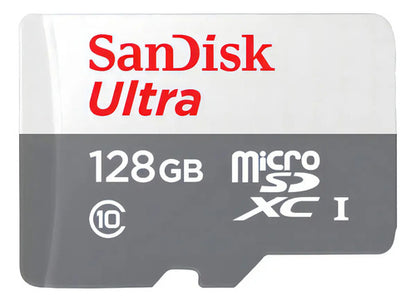 Sandisk Ultra 128 Gb Microsdxc 100 Mb C10 Uhs-i Full Hd Sdsqunr-128g-gn3ma
