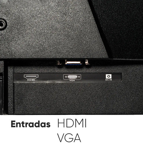 Naceb Monitor Na-0504 19.5 Hd+ 1600x900 75hz | Panel Va, 6ms Negro