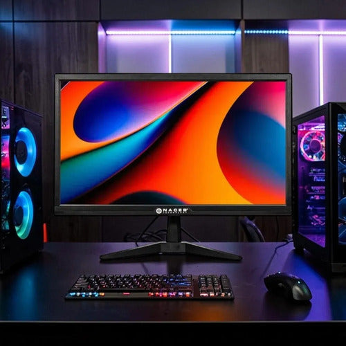 Naceb Monitor Na-0504 19.5 Hd+ 1600x900 75hz | Panel Va, 6ms Negro