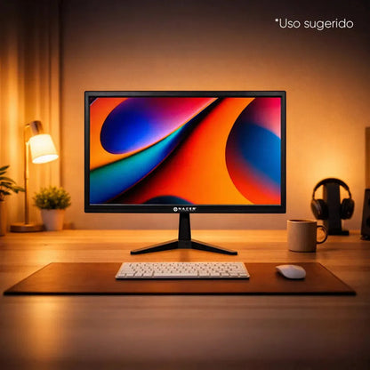Naceb Monitor Na-0504 19.5 Hd+ 1600x900 75hz | Panel Va, 6ms Negro