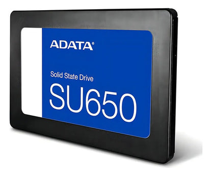 Ssd Adata Su650, 2tb, 2.5 , 450mb/s Escritura, 520mb/s Lectu Negro
