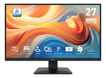 Monitor Msi Pro Mp273l E14 Lcd 27 Full Hd 144hz Hdmi Negro Negro