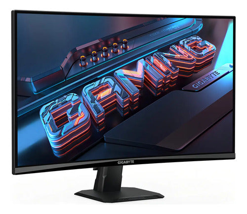 Monitor Gamer Curvo Gigabyte Gs27qca Led 27 , 2560x1440 180h Negro