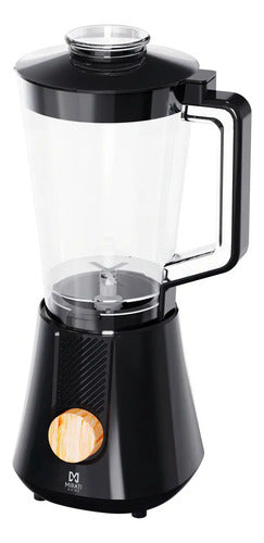 Licuadora Mirati Home 3 Velocidades 1.2l 500w Negra Plástico Negro