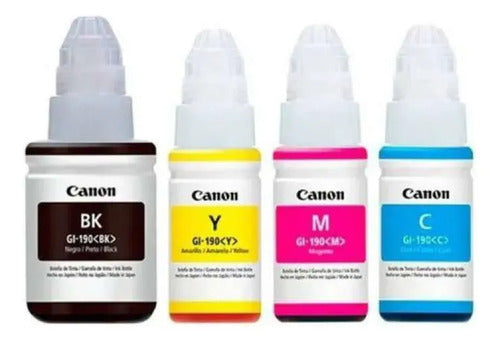 Botella Tinta Canon 190  Gi-190 / 0670c001aa Tinta Amarillo Amarillo