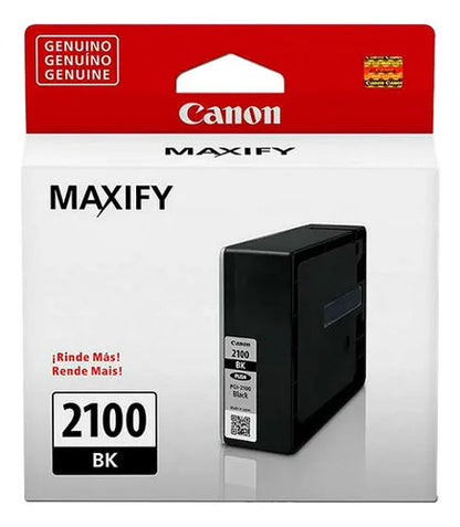 Cartucho De Tinta Canon Negro Modelo Pgi-2100 29.1ml