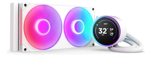 Nzxt Kraken Elite 280 V2 Rgb Enfriamiento Líquido Blanco Blanco