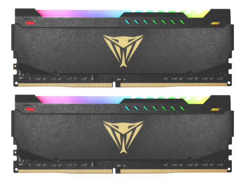 Kit Memoria Ram Patriot Viper Steel Rgb Ddr4, 3600mhz, 16gb