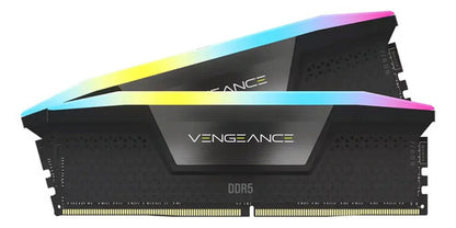 Memoria Ram Vengeance Rgb Gamer 5200mhz Negro 48gb 2 Corsair