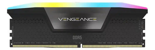 Memoria Ram Vengeance Rgb Gamer 5200mhz Negro 48gb 2 Corsair