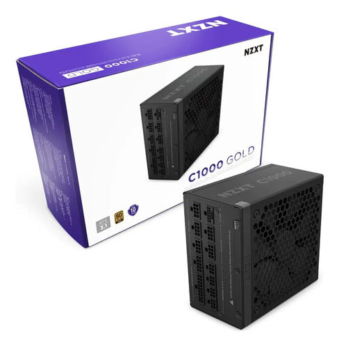 Fuente De Alimentación Nzxt C1000 Gold Atx 3.1 1000w 80 Gold Negro