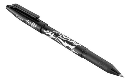 Pluma / Bolígrafo Borrable, Pilot Frixion Bal, Color Negro, 12 Piezas, Opción Recargable