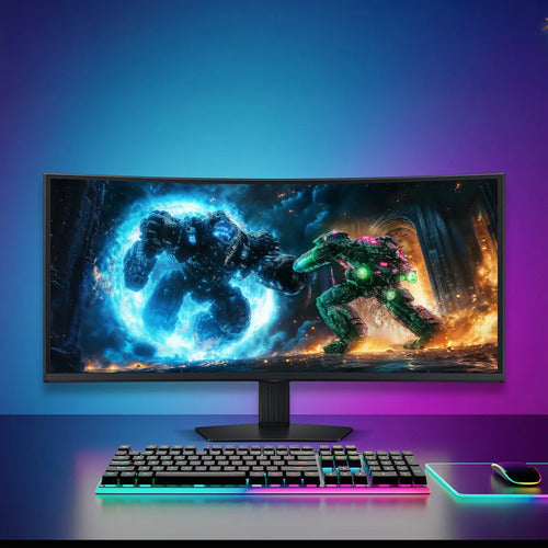 Monitor Gamer 40'' Samsung Odyssey G7 Curvo Wuhd Va 180hz Negro