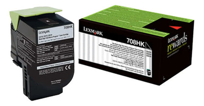 Toner Lexmark 70c8hk0 708hk Cs310 Cs410 Cs510 4k Negro Negro