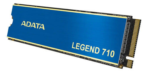 Hd Solido Adata 256gb Legend 710 M.2 Nvme Pcie 2280 Color Azul