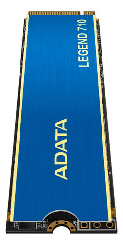 Hd Solido Adata 256gb Legend 710 M.2 Nvme Pcie 2280 Color Azul
