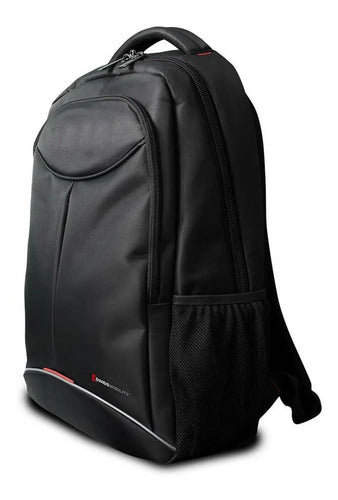 Mochila Para Laptop De 17 Pulgadas Tig-115bk Color Negro Negro Liso