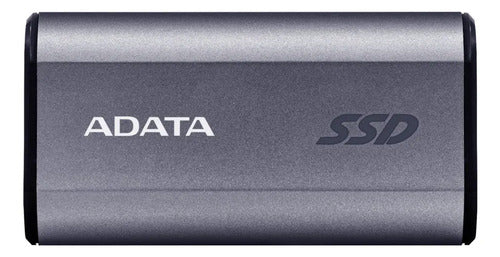 Disco Duro Externo Adata Sc750 2.5 , 500gb, Usb-c 3.1, Gris Negro