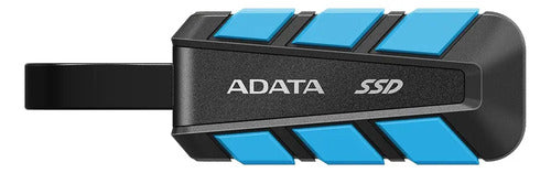 Disco Duro Externo Adata Sc740 2.5 , 500gb, Usb-c 3.1 Azul Azul