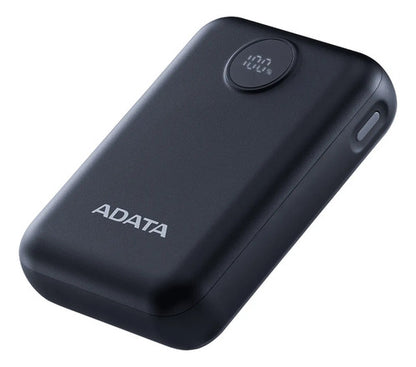 Cargador Portátil Adata Power Bank C10022, 10.000mah, Negro Negro