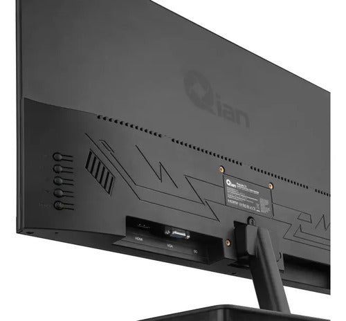 Monitor Qian 21.5 Prolite22, Plano, Full Hd 1920×1080, Panel Va, 100hz, 4ms, Vesa, Hdmi 1.3, Vga Negro, Para Xbox Series