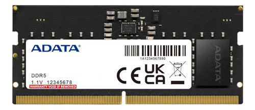 Memoria Ram Adata Ad5s56008g-s Ddr5, 5600mhz, 8gb, Cl46