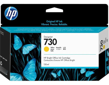 Cartucho De Tinta Hp P2v64a Color Amarillo De 130 Ml