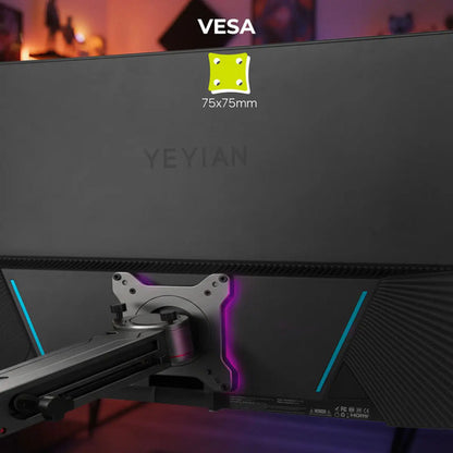 Monitor Gamer Yeyian Elysium24 Ips 24 , Fhd, Freesync, 240hz Negro