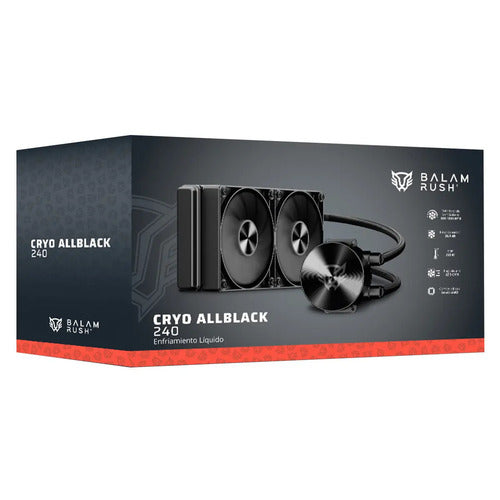 Balam Rush Cryo Allback Enfriamiento Líquido Cpu 2x 120mm Negro